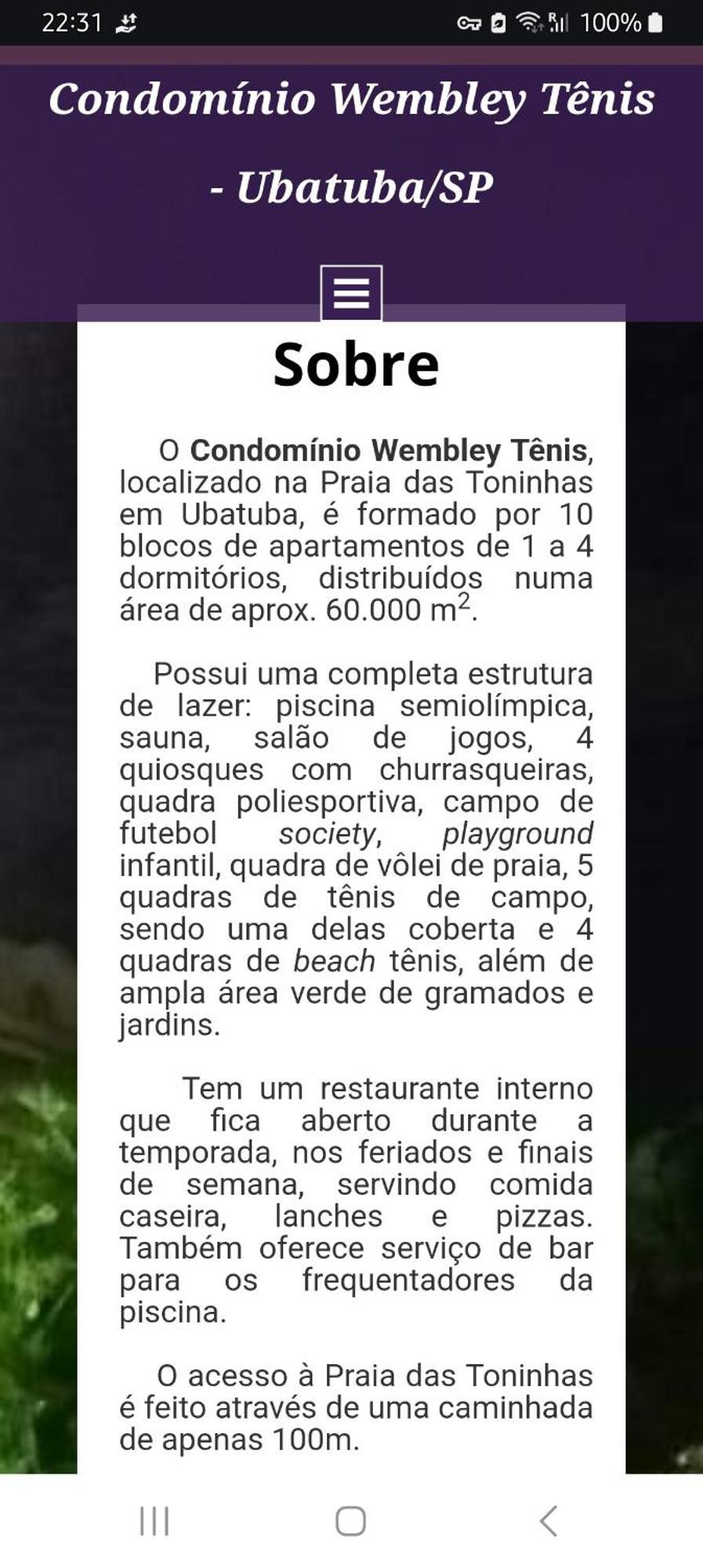 Wembley Tenis Toninhas Ap 04 Dorm